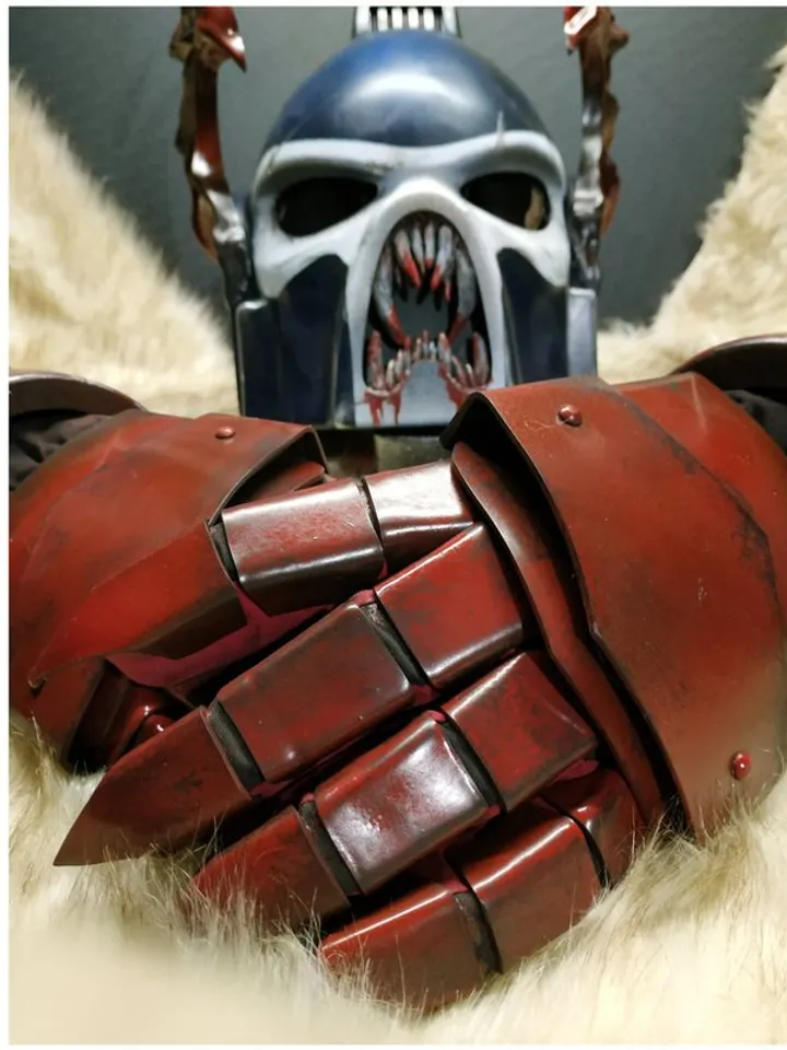 Warhammer 40K - Spacemarine - Cosplay - costume - full armour - Night Lords - 55
