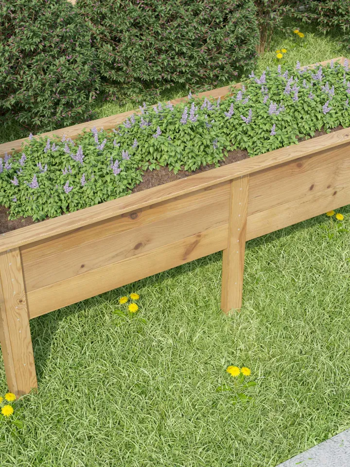 Raised Planter Box Plans, PDF, DIY