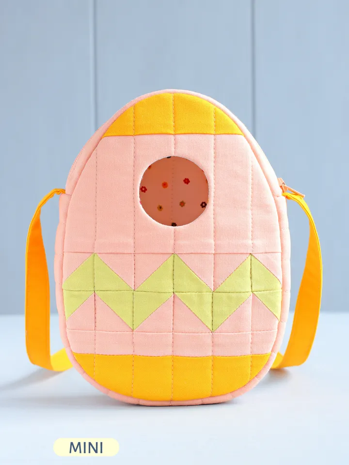 PDF Easter Egg Bag for Mini Doll Sewing Pattern