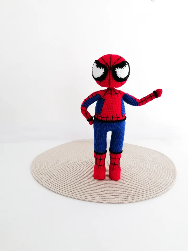 spiderman, crocheted, handmade