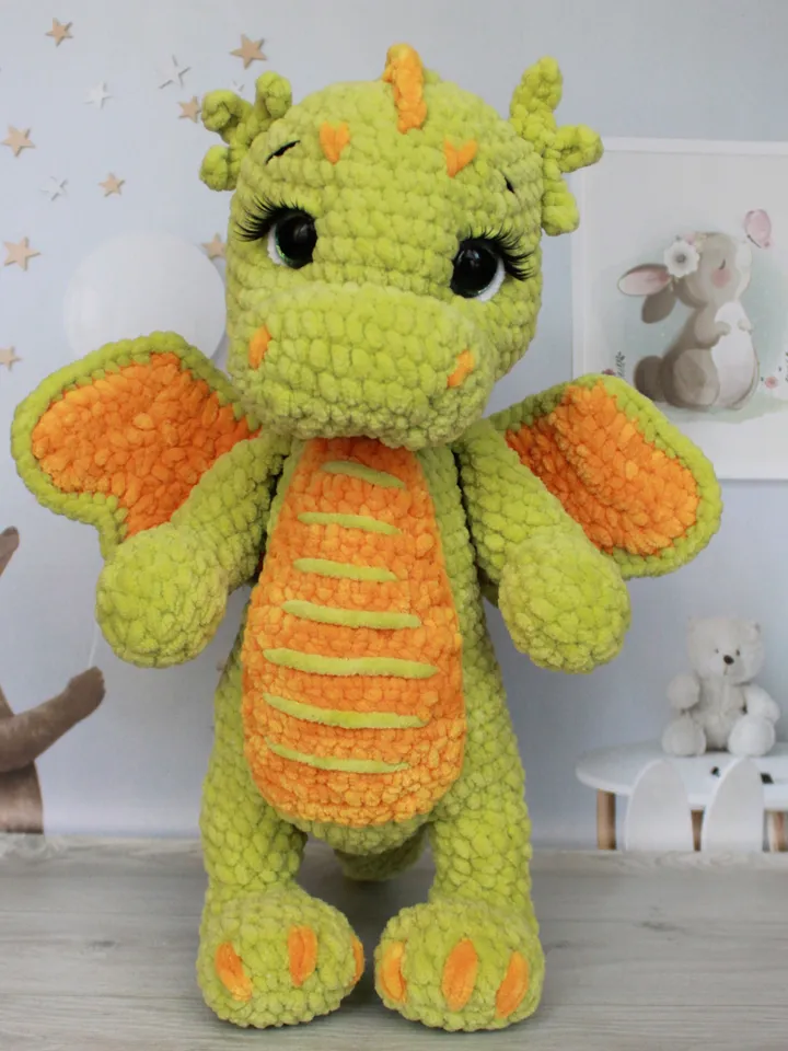 Plush dragon toy