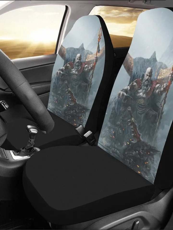 God of War Car Seat Covers Set of 2 Universal Size