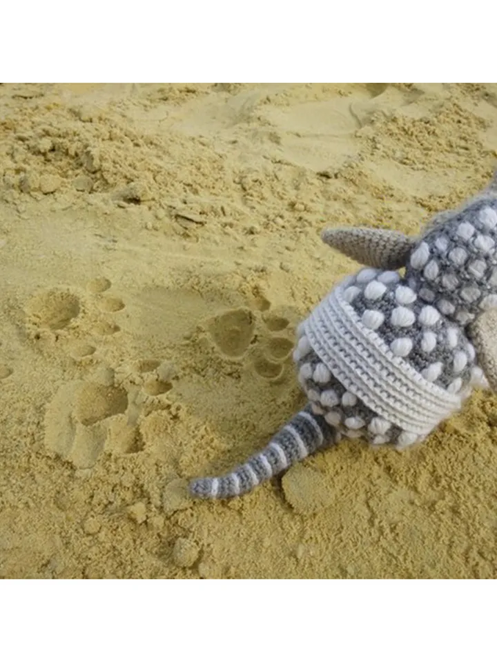 Amigurumi animals, Crochet armadillo amigurumi doll, Armadillo toy, Stuffed animal, Stuffed armadillo handmade toy