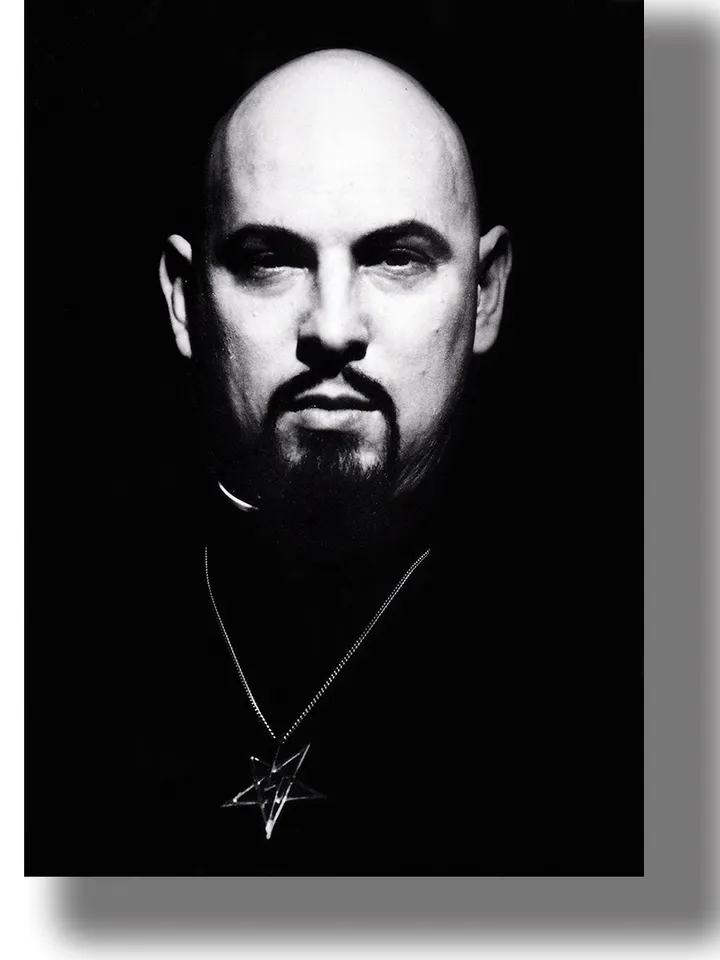 Anton Szandor LaVey, founder and high priest of the "Church of Satan".