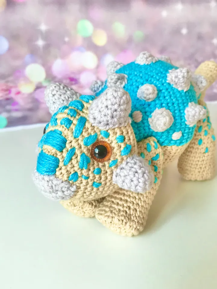 Crochet Pattern Ankylozaur
