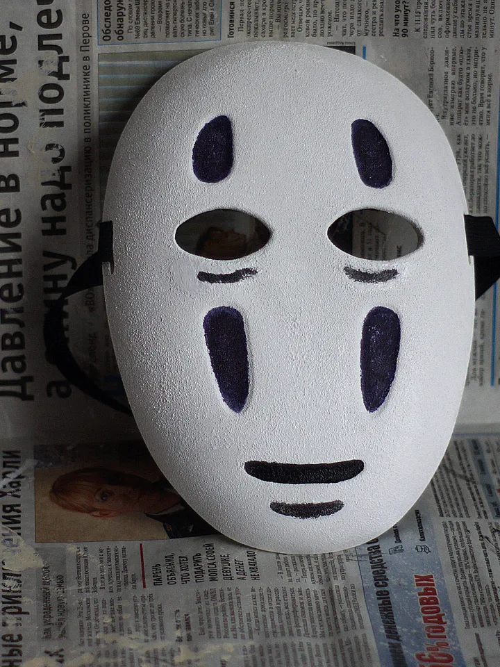 Kaonashi Mask Spirited Away Kaonashi No-Face Faceless