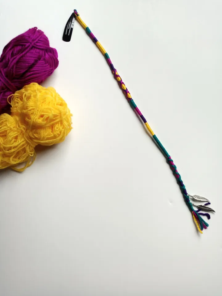Custom - Clip-in hair wrap mixed design choose your colours custom false hair wrap dreadlock dread removable design your own beach vacation