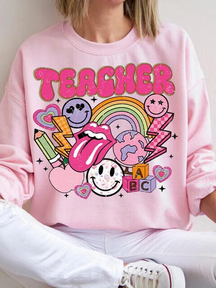 Grade Bundle Kindergarten png, First Grade png Teacher Png Retro Teacher Design Occupation Design Sublimation Art School Png Cute Teacher