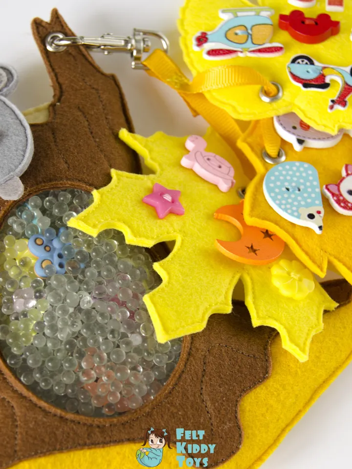 I Spy Bag from felt, PDF Pattern and Tutorial