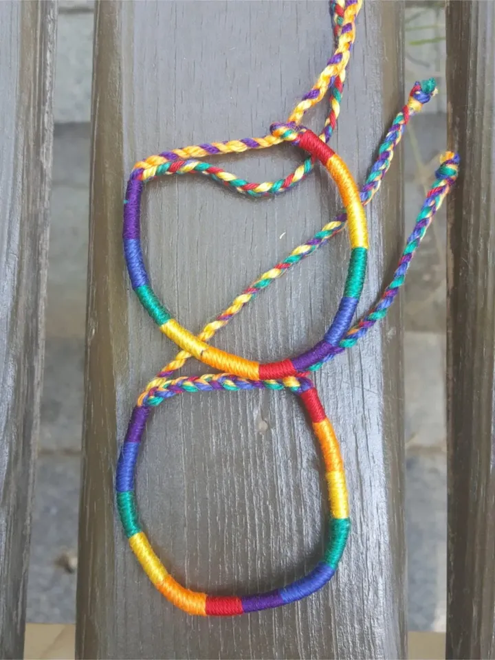 LGBT bracelet Gay pride jewelry Nonbinary bisexual trans lesbian gift