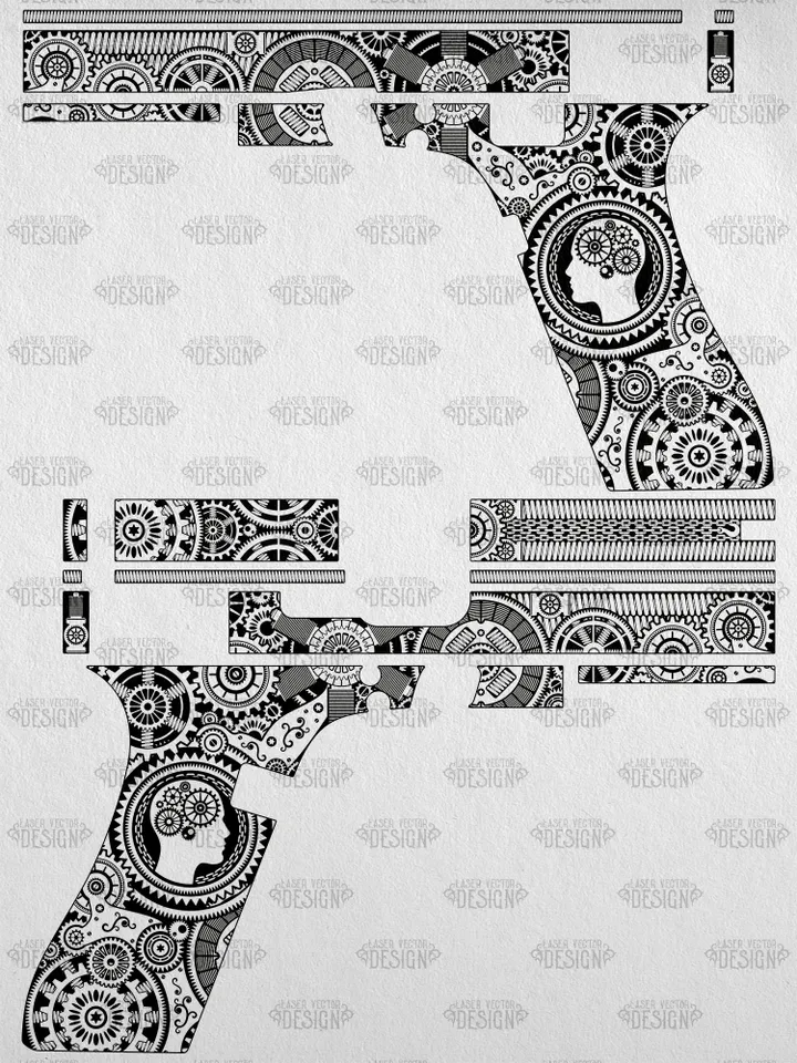 VECTOR DESIGN Glock 22 gen 3 Steampunk