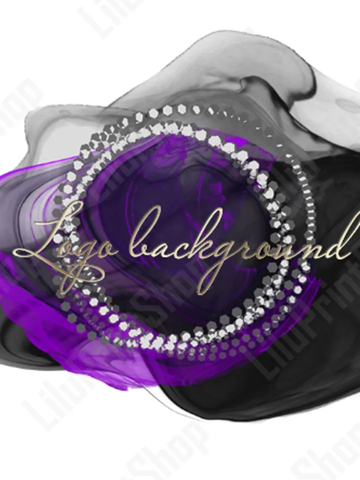 Black logo background png Mardi gras Watercolor splash logo Alcohol ink logo, Black and purple png Business logo design Logo Background Png
