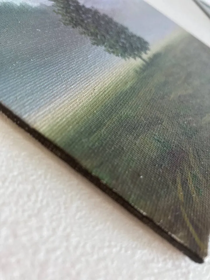 Tree Oil Painting Landscape Painting Original Small Artwork 8 by Art Moody Painting