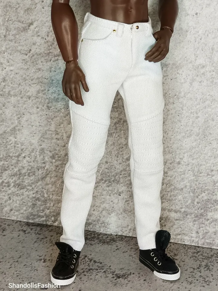 White jeans for JHD Mizi Adonis