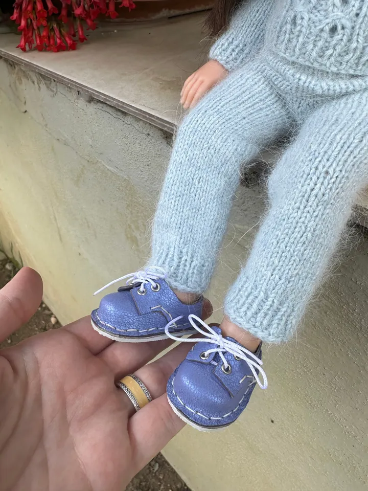 Paola Reina Doll 4 ITEMS Set: Exclusive Handmade Outfit - Sweater, pants, pompon hat, shoes