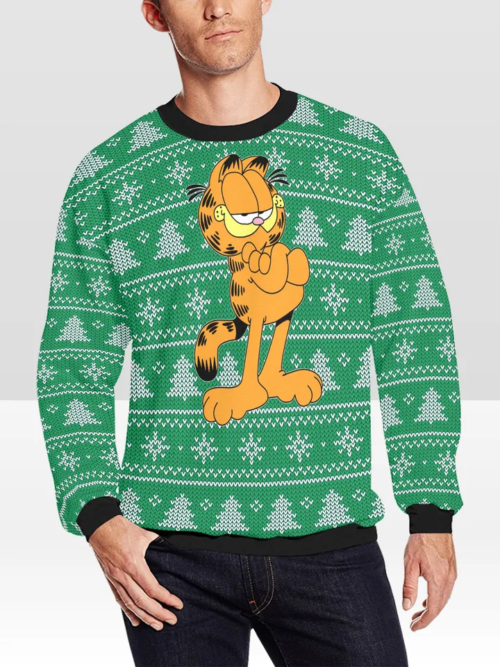 Garfield Ugly Christmas Sweater