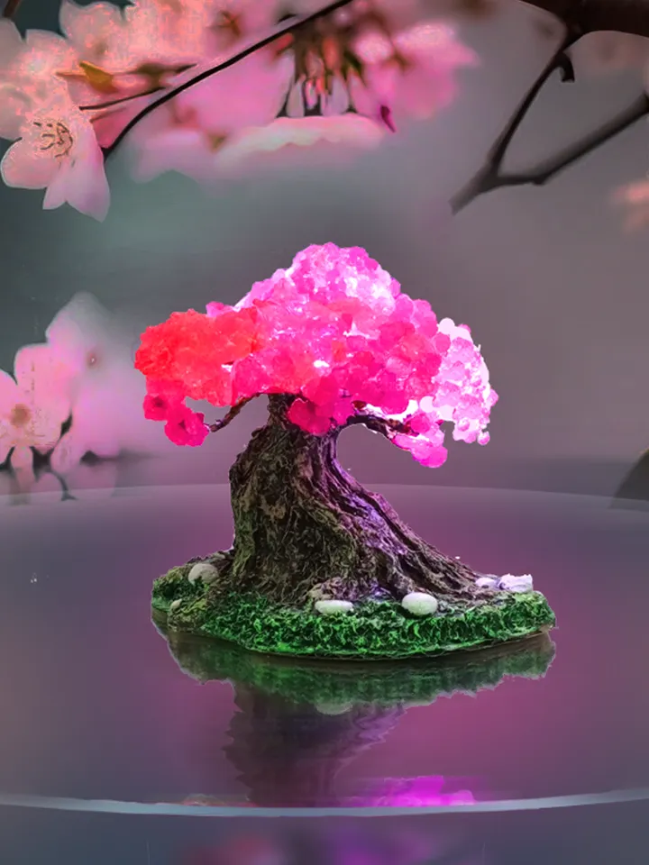 Night light Cherry Blossom Night Lamp Romantic Lamp Bedside Lamp Bedroom light