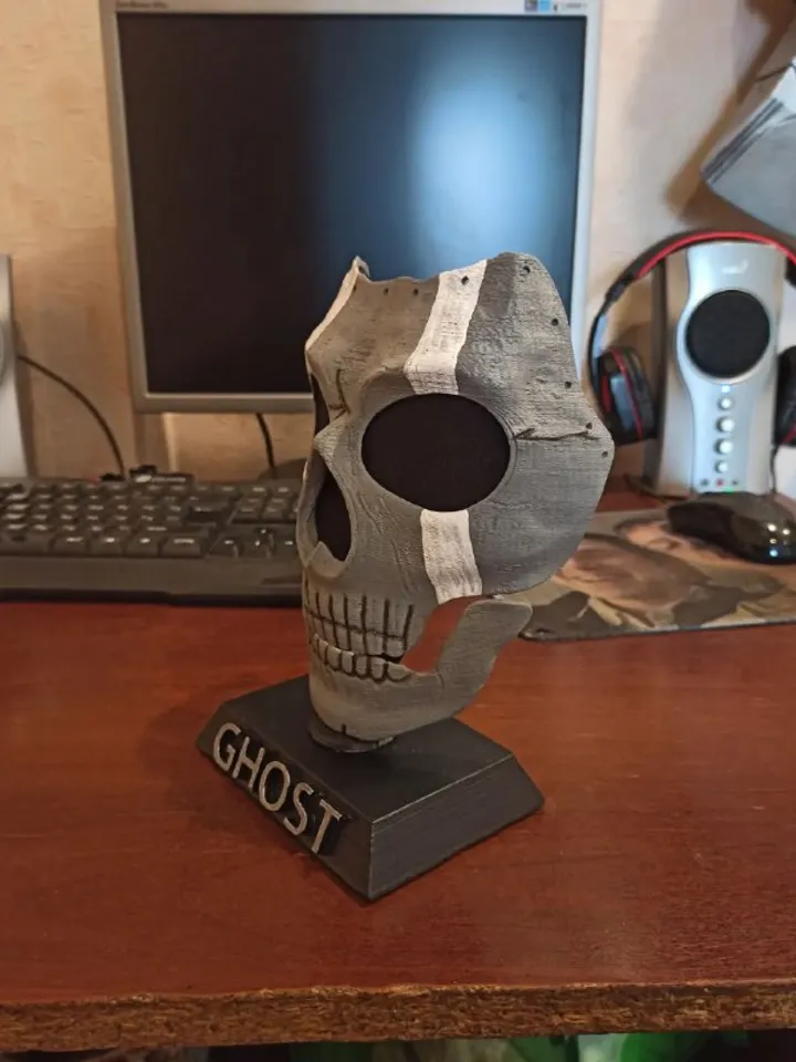 Ghost Bust / Ghost Mask / Ghost gift / Skull mask