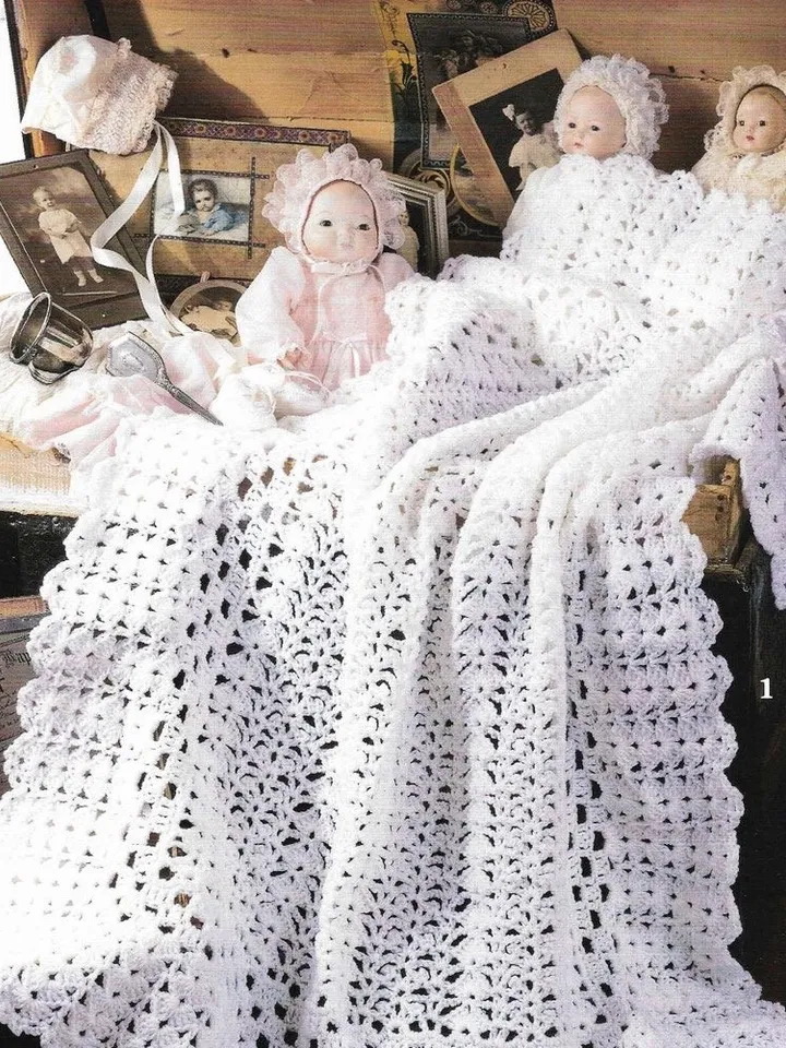 Baby Blanket Book CROCHET Pattern X 5 , Baby Afghan Crochet Blanket pdf instant download