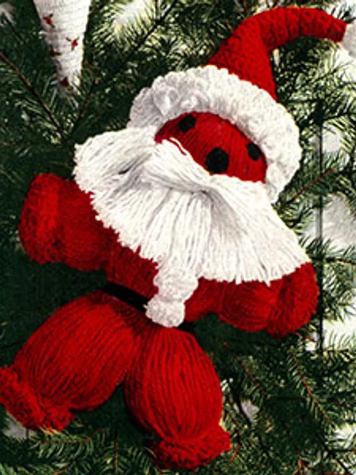 Vintage Crochet Pattern Jolly St. Nick Pattern Digital Download PDF