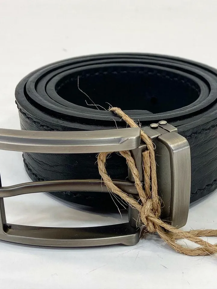 Leather belt