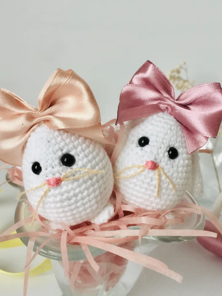 Crochet Pattern Easter Egg Bunny