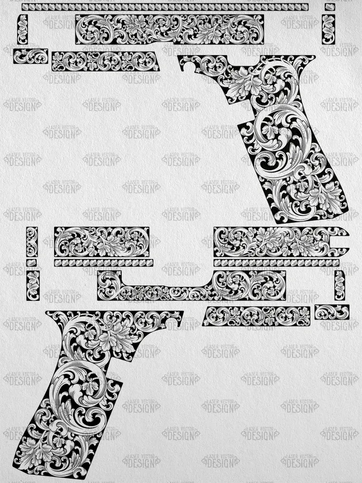 VECTOR DESIGN Glock 48 Scrollwork