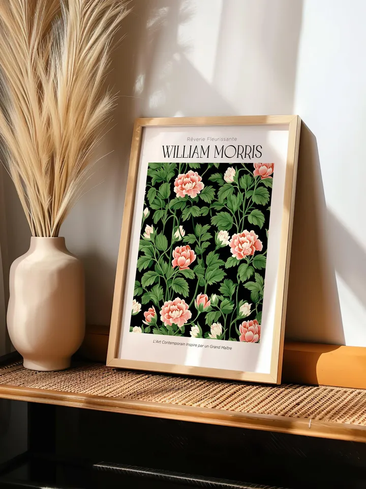 William Morris Wall Art, Vintage Botanical Print, Floral Poster Arts Decor, Digital Download, William Morris Print Digital Download AA9