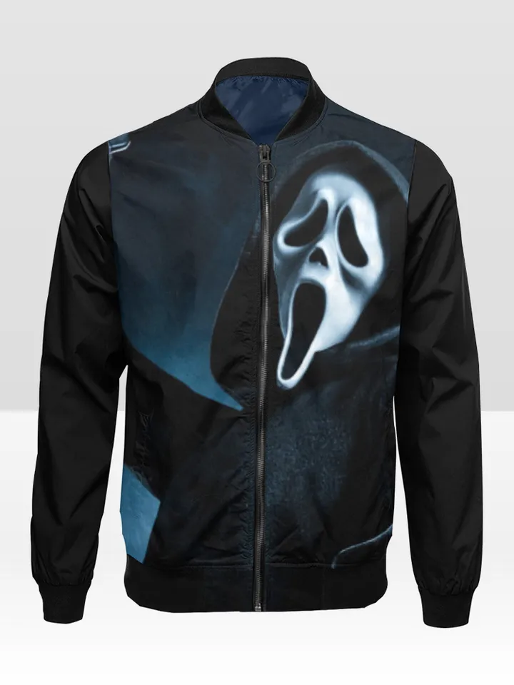 Ghost Face Bomber Jacket