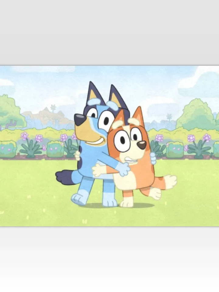 Bluey and Bingo DoorMat