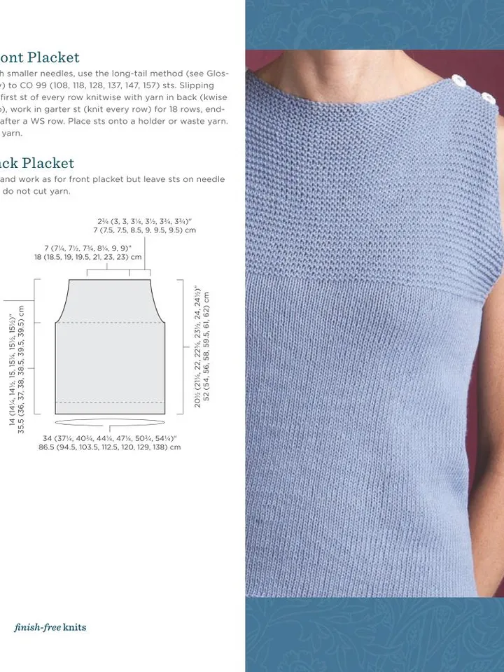 Finish-Free Knits: No-Sew Garments in Classic Style