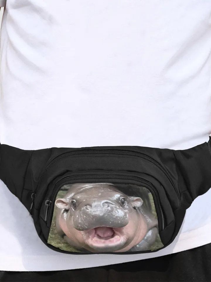 Moo Deng Fanny Pack