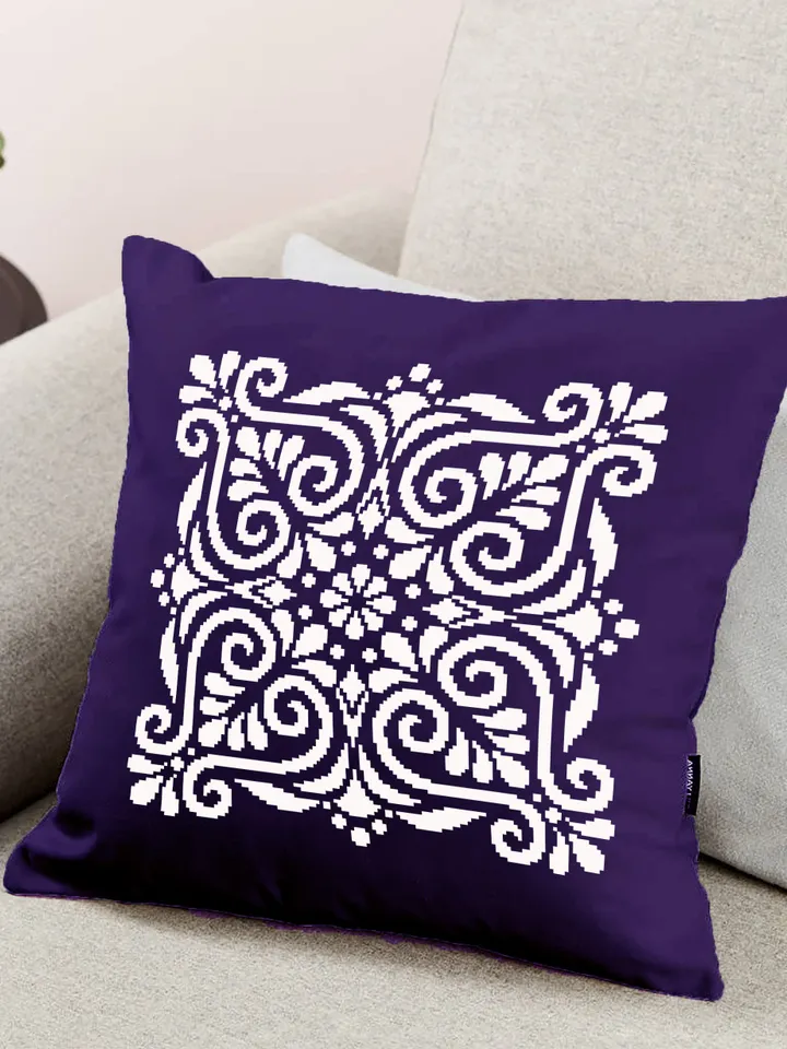 Square mandala cross stitch pattern download PDF Modern vintage ornament cross stitch chart Mandala pattern digital PDF, Home decor #M171