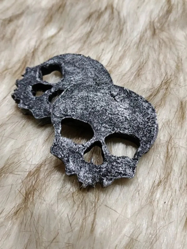 Skull - sign of the skull - decoration for weapons and armor - bas-relief for we