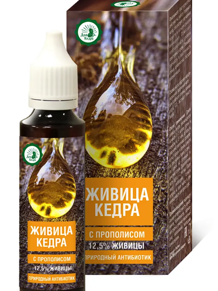 Cedar House cedar oleoresin on cedar oil with propolis extract 50 ml