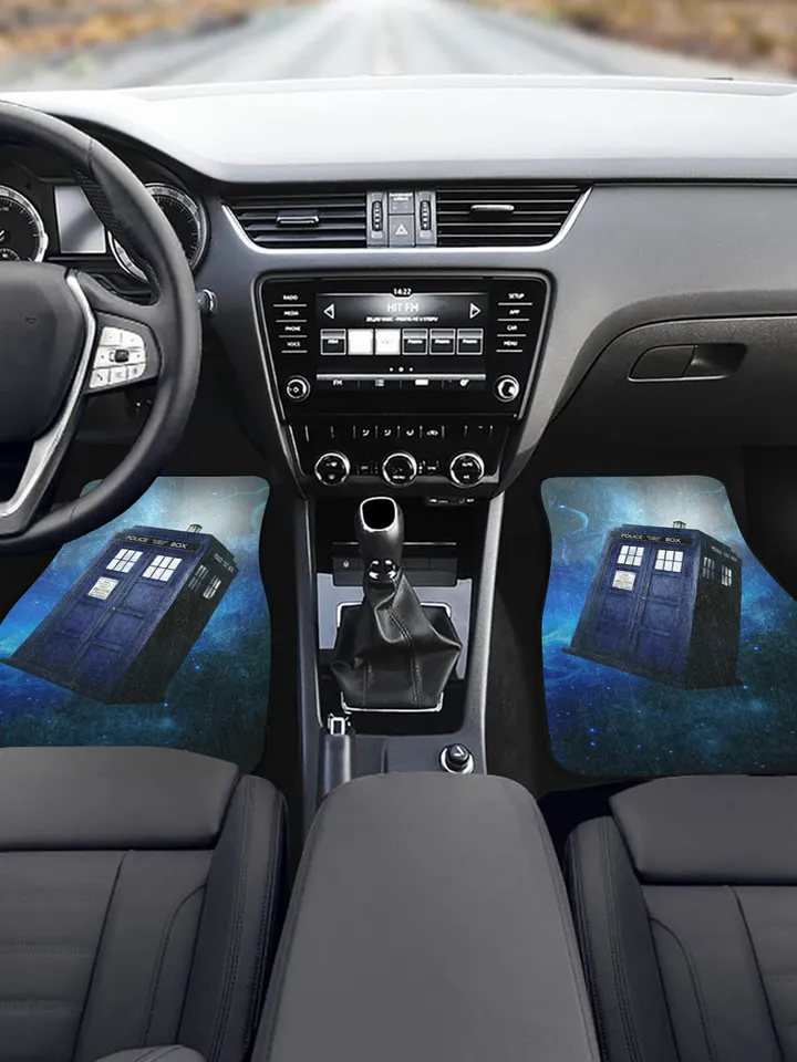 Dr Who Front Car Floor Mats Set of 2