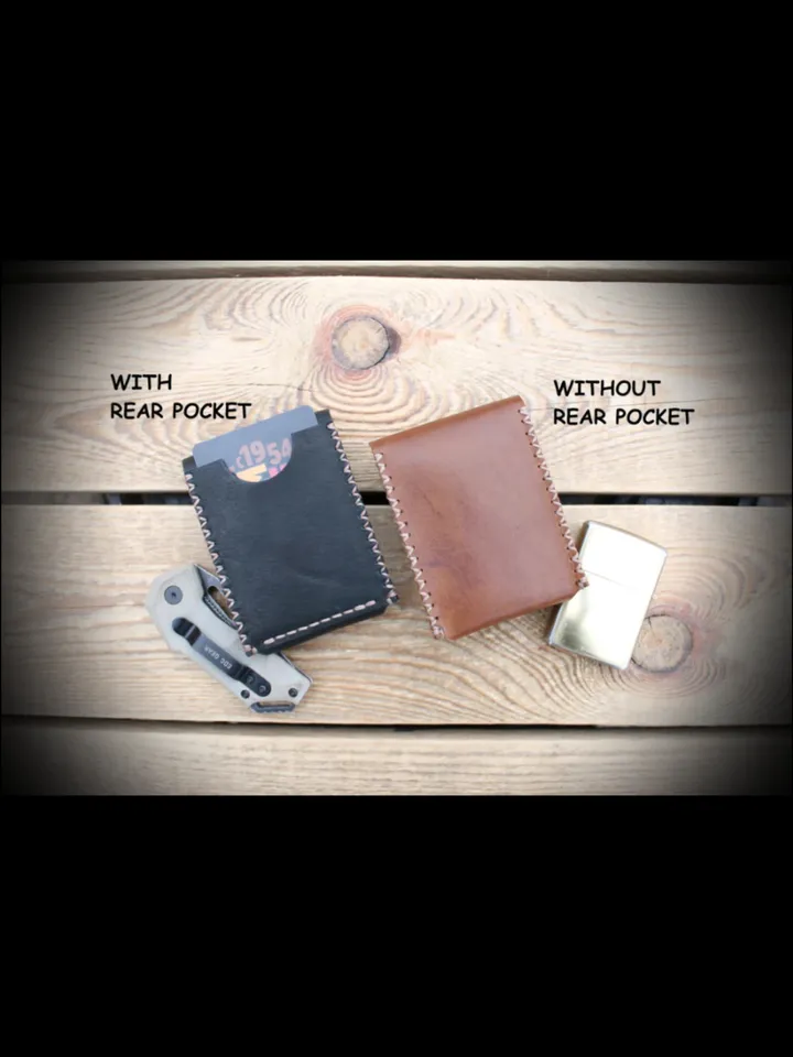 Leather pattern to make a Mini wallets. BF9