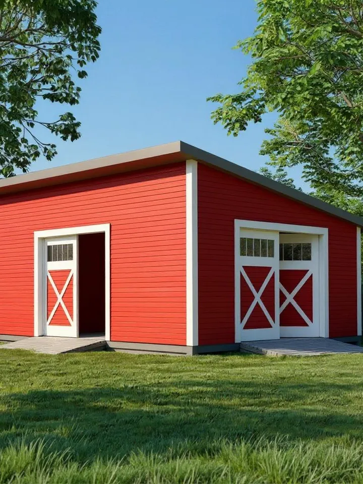 16'x20' Shed Plans: Modern Garage, Workshop, Garden Storage (PDF Download)