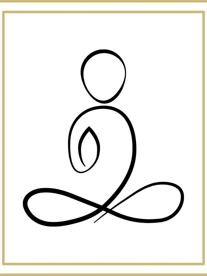 Lotus Pose, Lotus Yoga Pose, Yoga Pose, Yoga Studio Decor, Yoga Decor, Meditation, Minimal Poster Art, Yoga Poster, Yoga Art Print