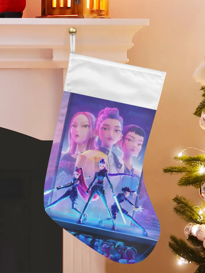 Kpop demon hunters Christmas Stocking