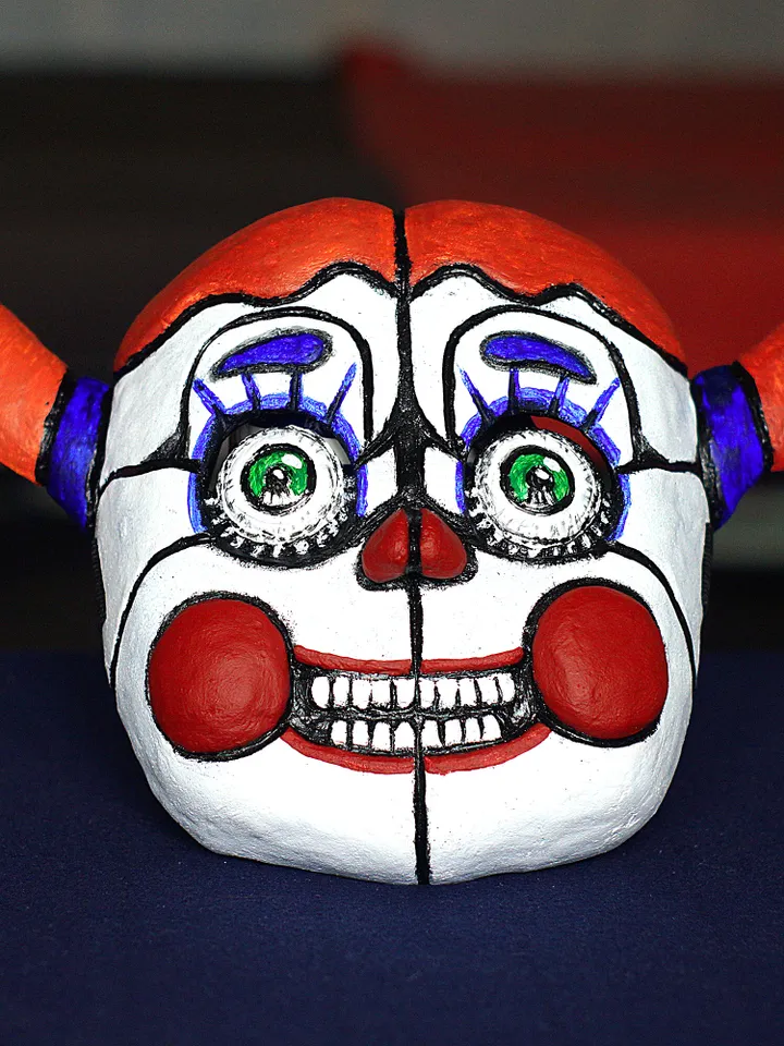 FNAF Circus Baby mask Five Nights at Freddy's Halloween Horror Game