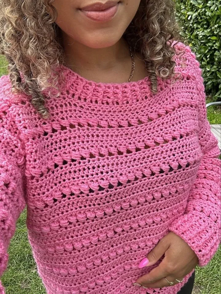 Crochet sweater pattern pdf, easy women sweater crochet, sweater  for beginners. size S/M ( L/XL, 2XL/3XL )