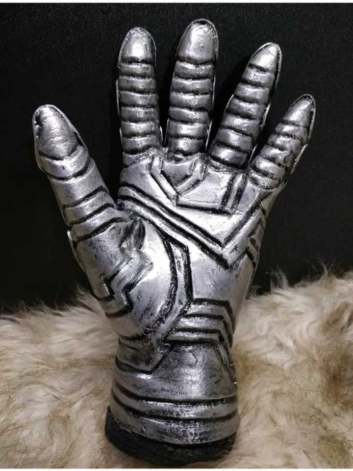 Winter soldier - Armor glove - Armed arm - cosplay glove - cosplay armor - plast