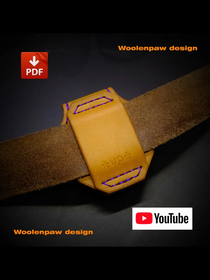 Zippo Case - leather pattern PDF. EDC39
