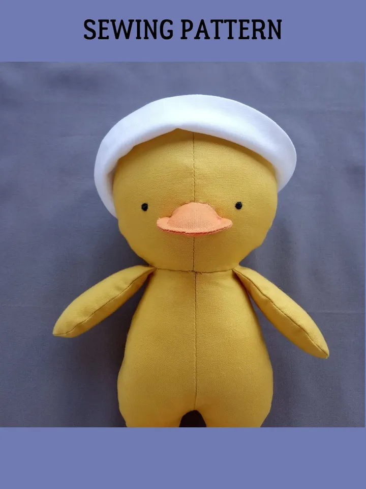 Duck Sewing Pattern (2 sizes)