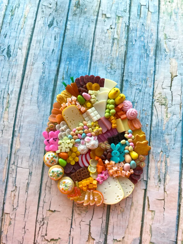 Magnet Miniature Easter Polymer Clay with Polymer Clay