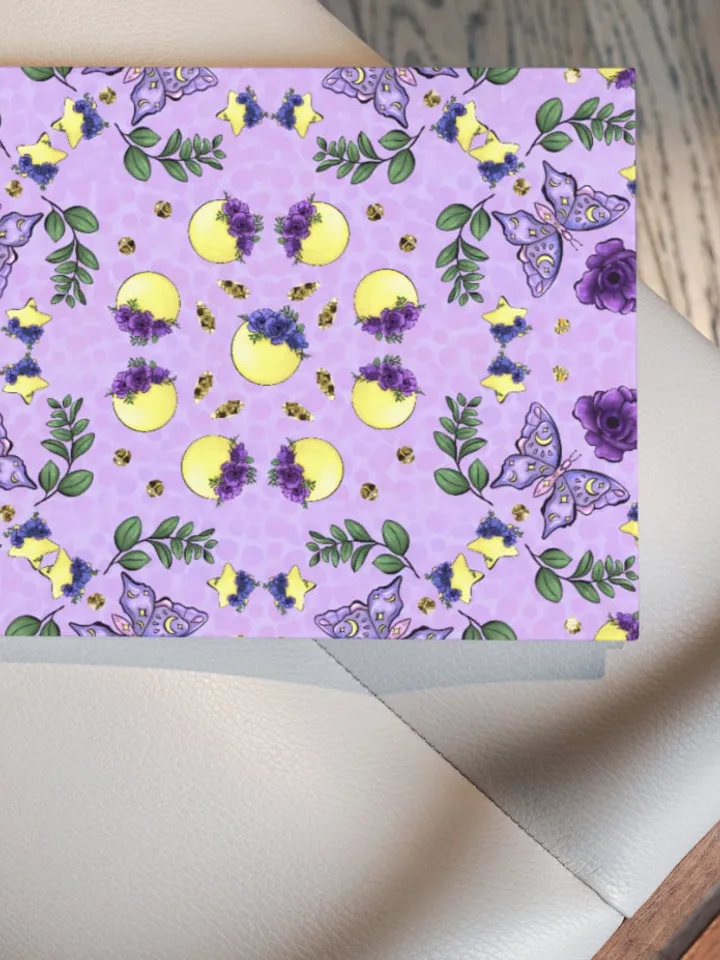 Magic Girl Clipart, Moon Child Clipart, Mystic Celestial Clipart, Spiritual graphics, Enchanted Fairy Forest Clipart, Purple Witch Clipart