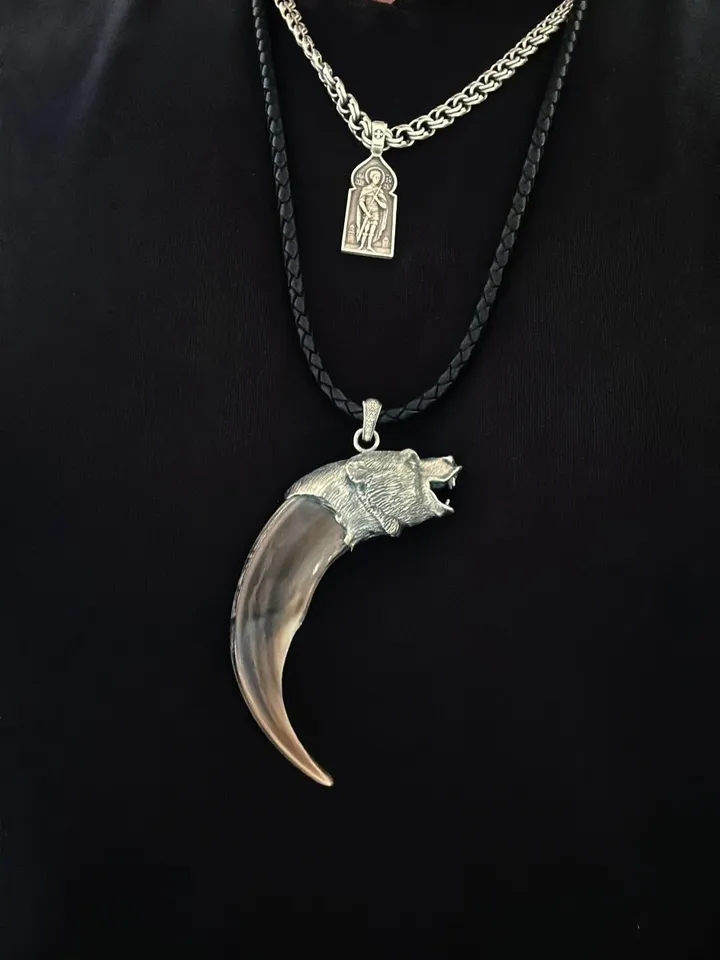Detailed bear set, gaitan + pendant