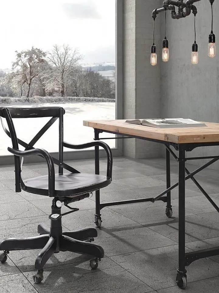 Set of table-Stul-Lustra