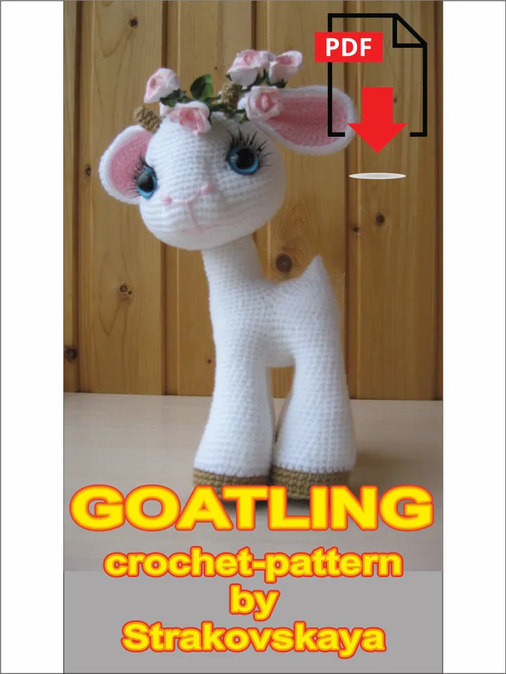 TUTORIAL: Goatling crochet pattern*